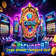 jogo power rangers spd